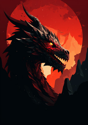Dungeons & Dragons Dragon Portrait 11