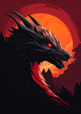 Dungeons & Dragons Dragon Portrait 12