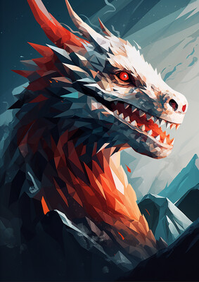 Dungeons & Dragons Dragon Portrait 18