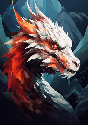 Dungeons & Dragons Dragon Portrait 19