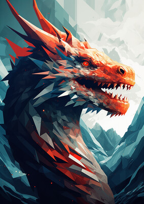 Dungeons & Dragons Dragon Portrait 15