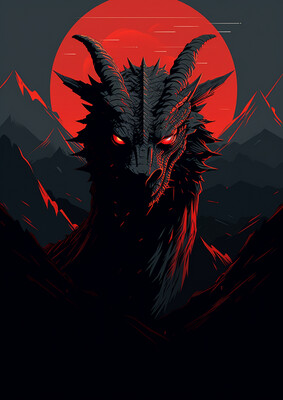 Dungeons & Dragons Dragon Portrait 17