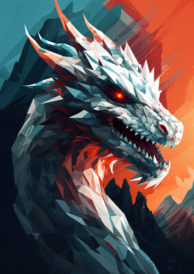 Dungeons & Dragons Dragon Portrait 20