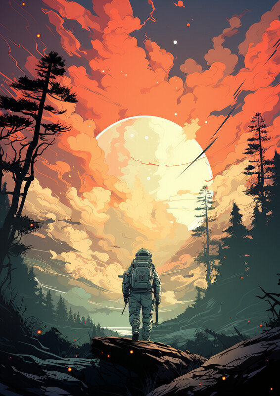 Astronaut travelling 7