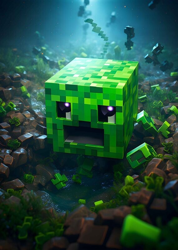 Minecraft Creeper 1