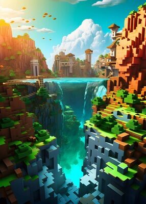 Minecraft Landscape 1