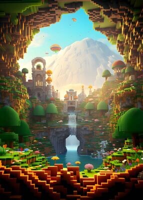 Minecraft Landscape 2