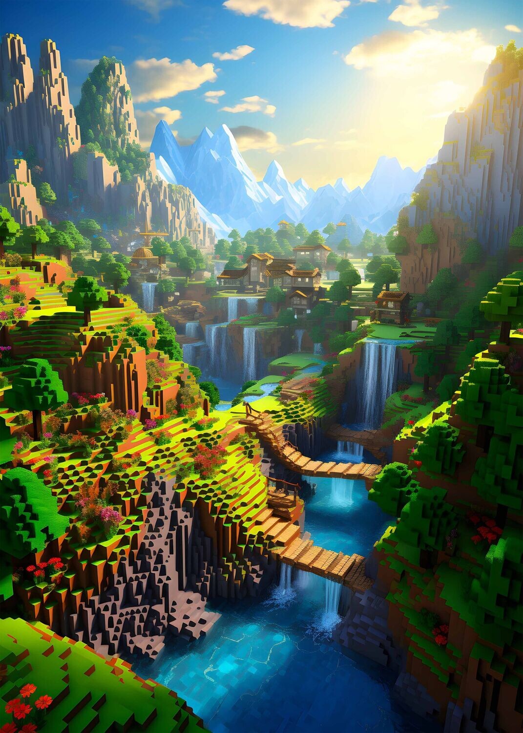 Minecraft Landscape 6