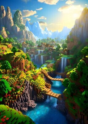 Minecraft Landscape 6