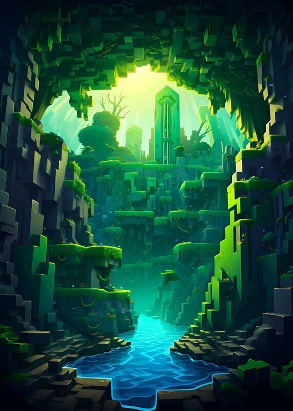 Minecraft Landscape 4
