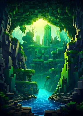 Minecraft Landscape 4