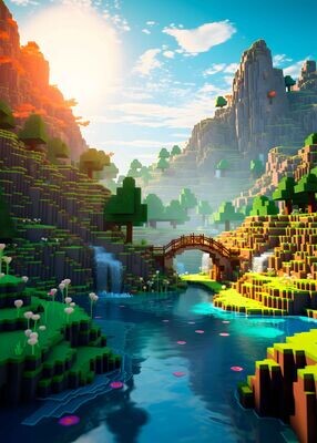 Minecraft Landscape 8