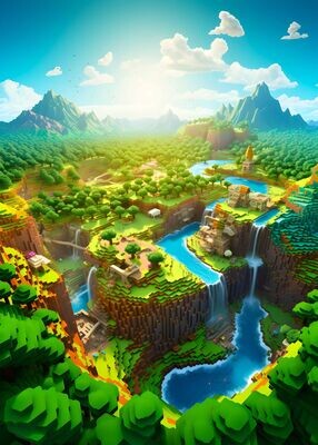 Minecraft Landscape 7