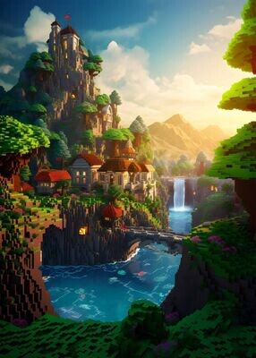 Minecraft Landscape 10