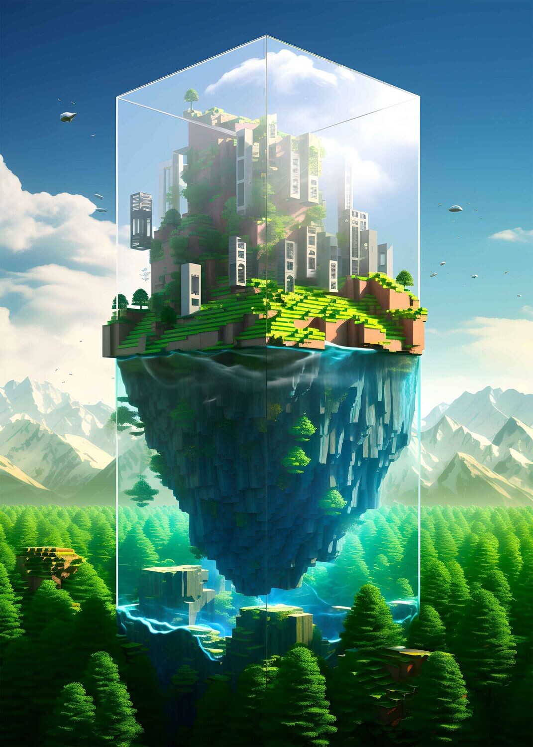 Minecraft Landscape 13