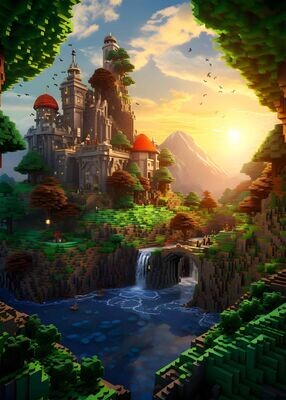Minecraft Landscape 9