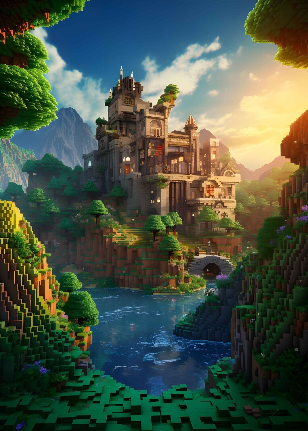 Minecraft Landscape 11