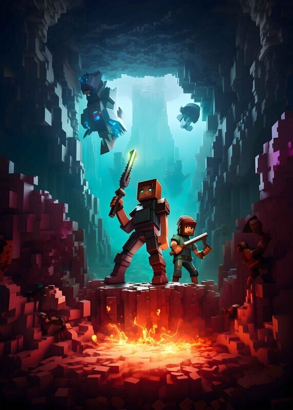 Minecraft Landscape Character 2