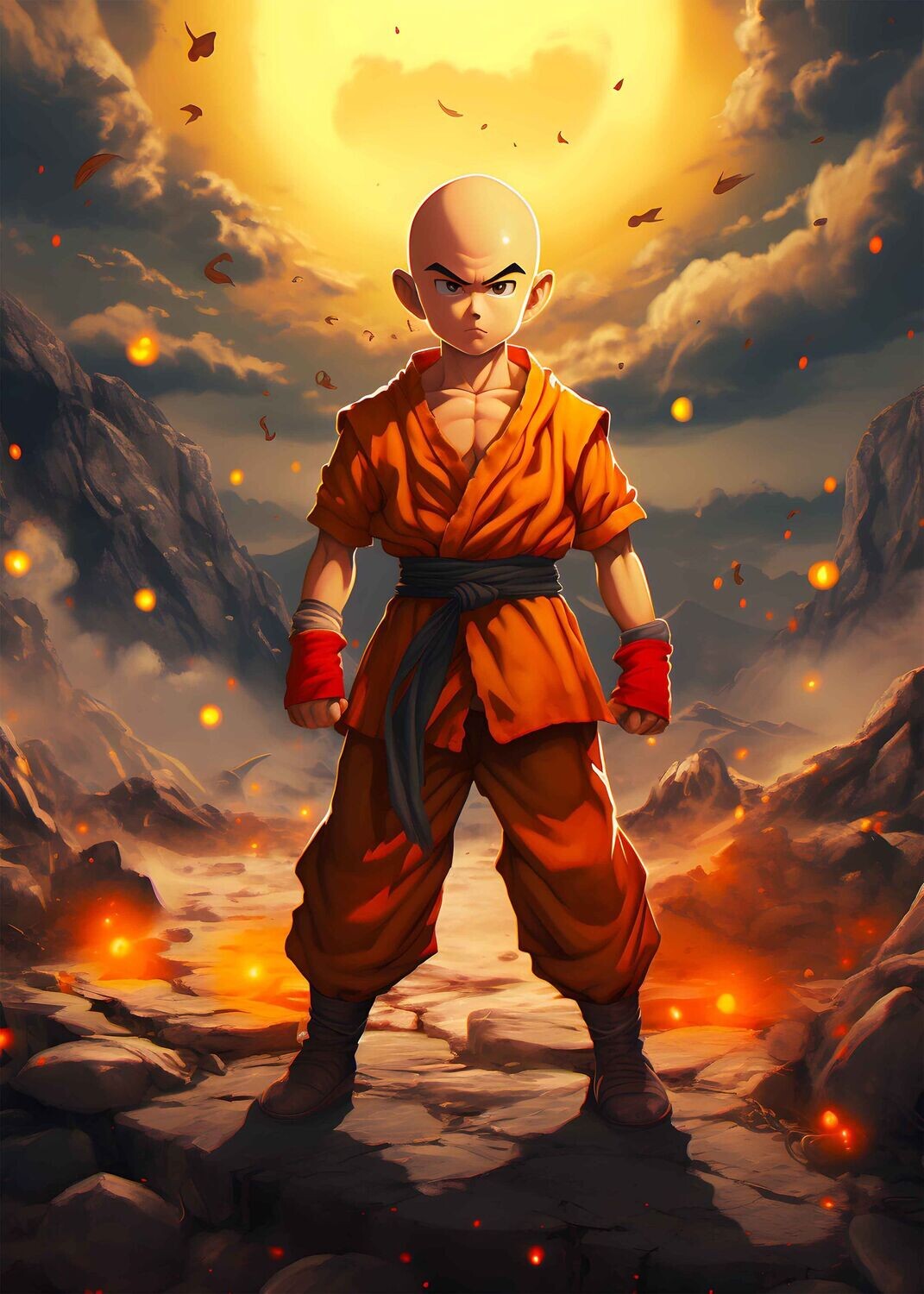 Dragon Ball Z - Krilin 4