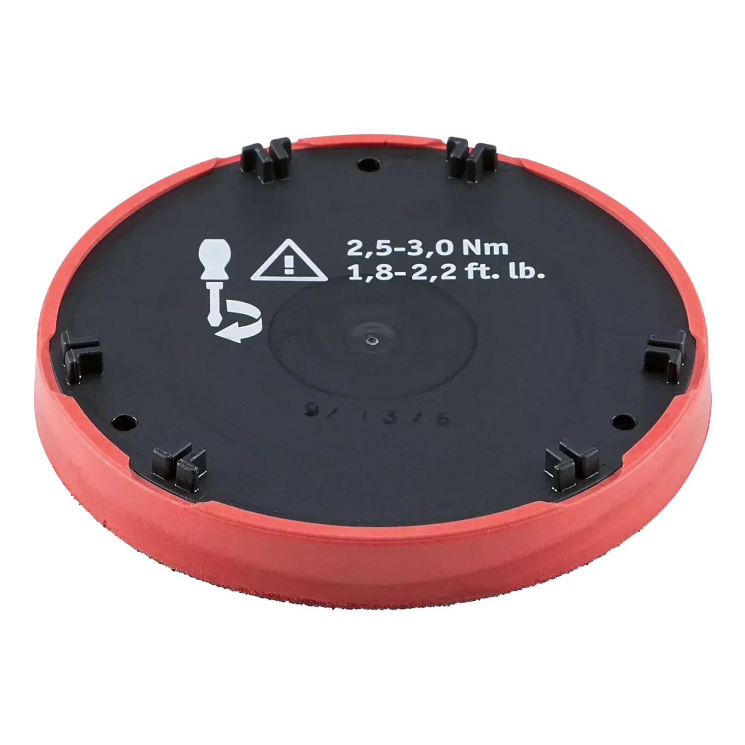 Flex BP-M/R D125 XCE/XFE velcro backing plate