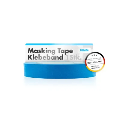 chemicalworkz Masking Tape Klebeband Blau 18mm 1pcs