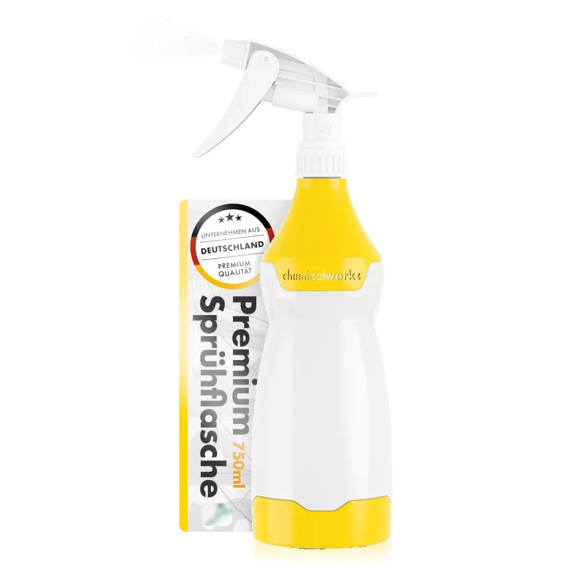 chemicalworkz spray bottle yellow 750 ml