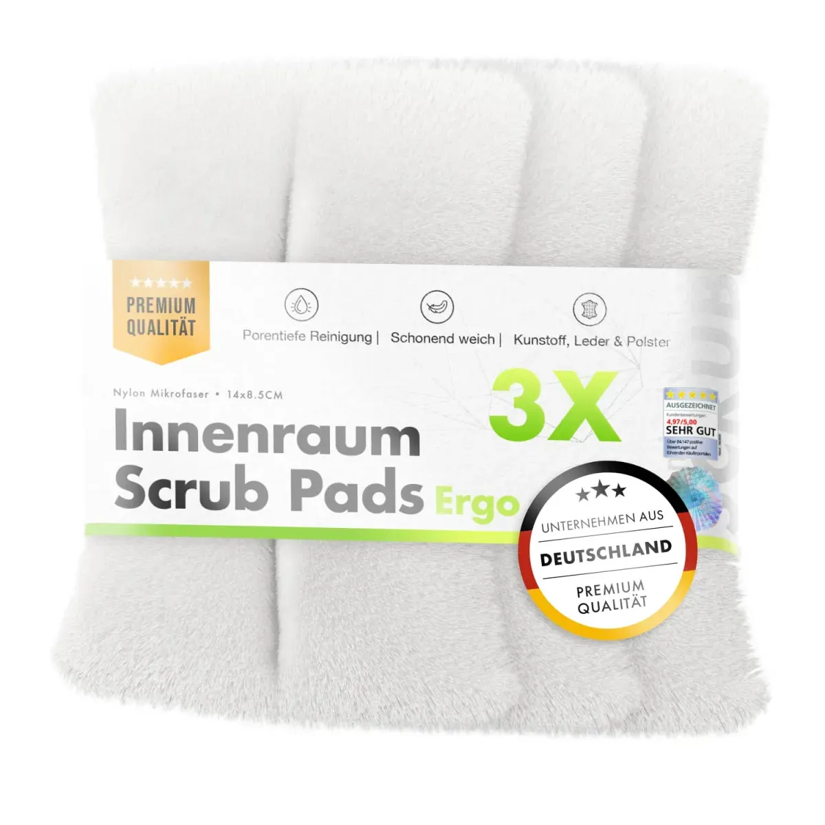 chemicalworkz Interior Cleaning Scrub Pad Ergo 3Stk