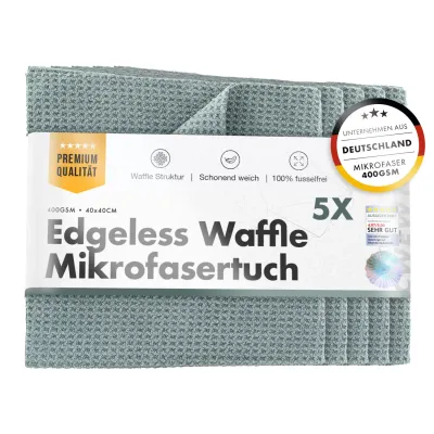 chemicalworkz Edgeless Waffle Towel 400GSM glasdoek 5pcs