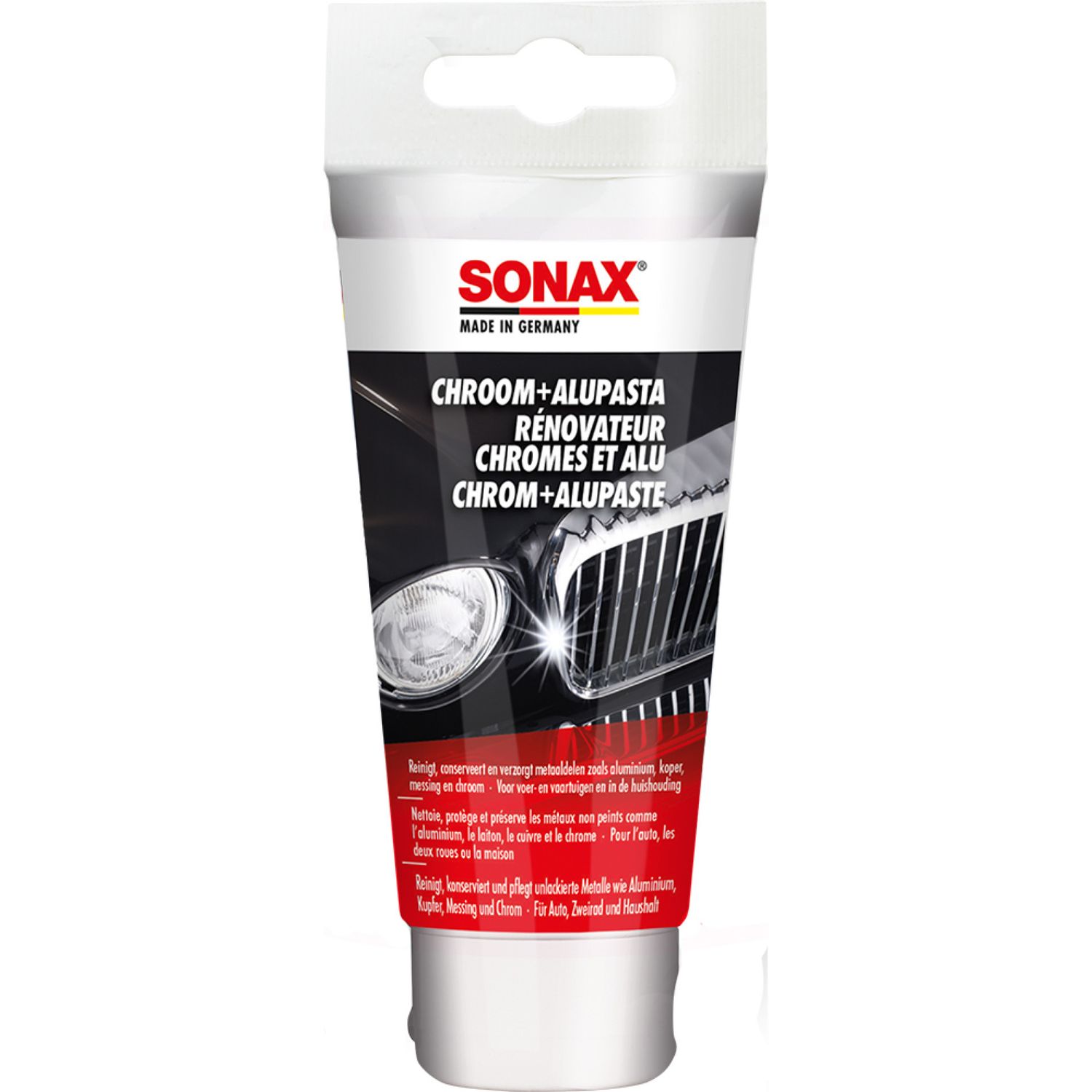 Sonax Chrome&Alu paste 75ml