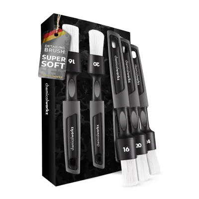 chemicalworkz Detailing Brush White Soft Pinsel Set