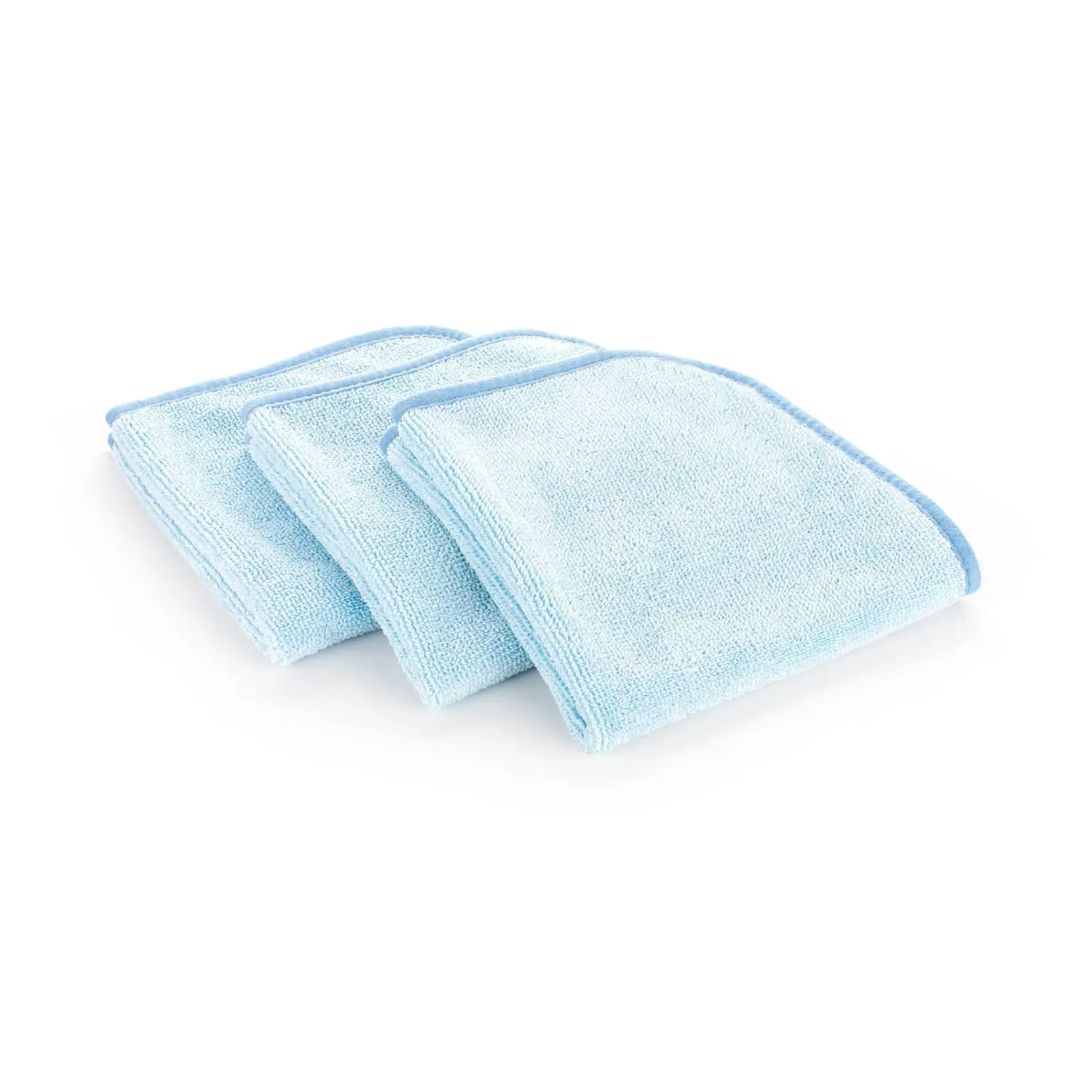 The Rag Company FTW Premium Twisted Loop towel - 3pack blue