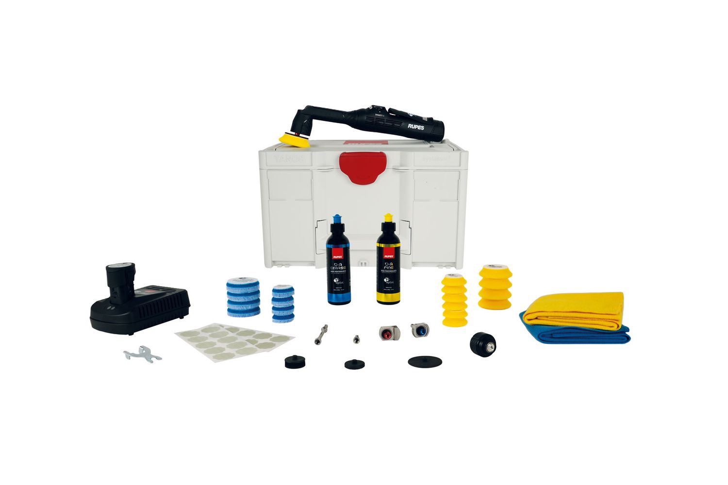 Rupes iBrid Nano ll Lux set - mini accu polijstmachine