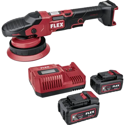 Flex XCE 8 125 18.0-EC Set exentrische polijstmachine op accu