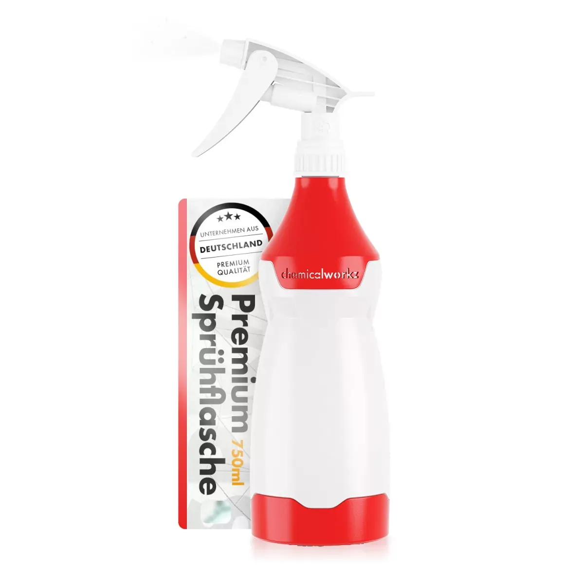 chemicalworkz flacon pulvérisateur rouge 750 ml