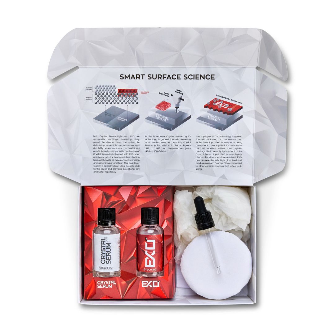 GTECHNIQ - Coating kit - Crystal Serum Light + Exo V5 – 50ml