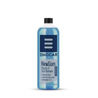 Ewocar - gel de restauration pour pneus et plastique  - Newgum 1L