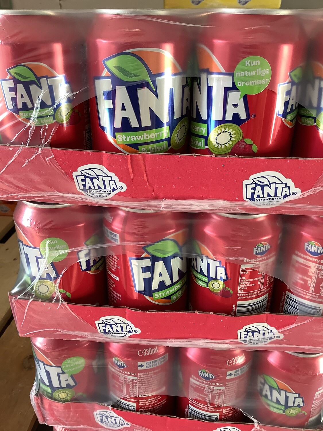 Fanta aardbei&amp;kiwi