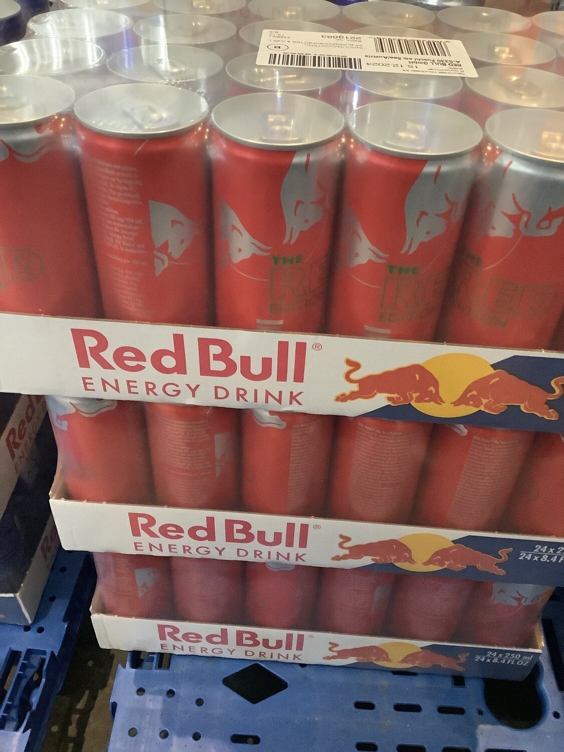 Red bull watermeloen