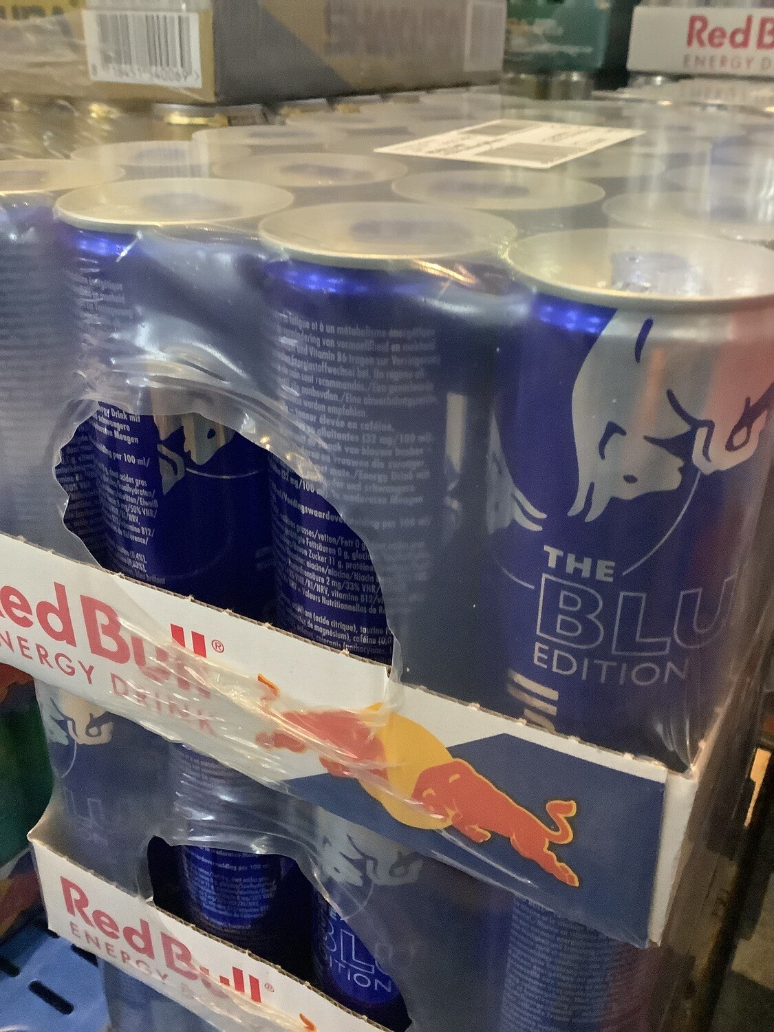 Red bull bleu