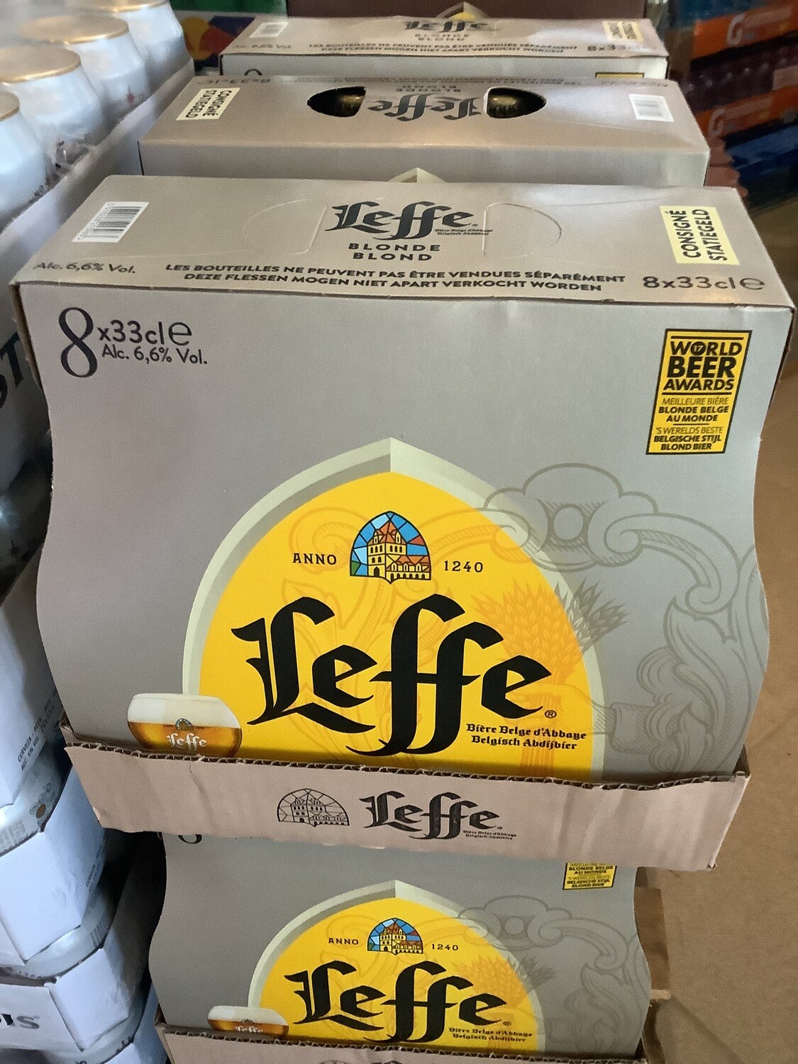 Leffe blond 33cl x 8