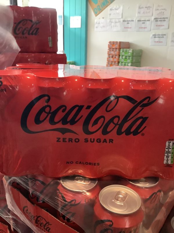 Coca cola zero 33 cl x 30 belgisch
