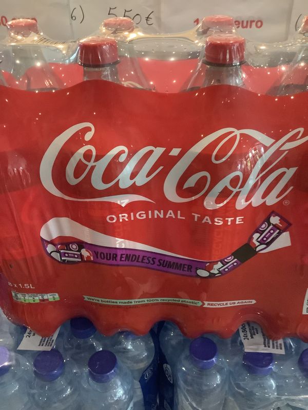Coca cola 1,5 liter x 8 Belgisch