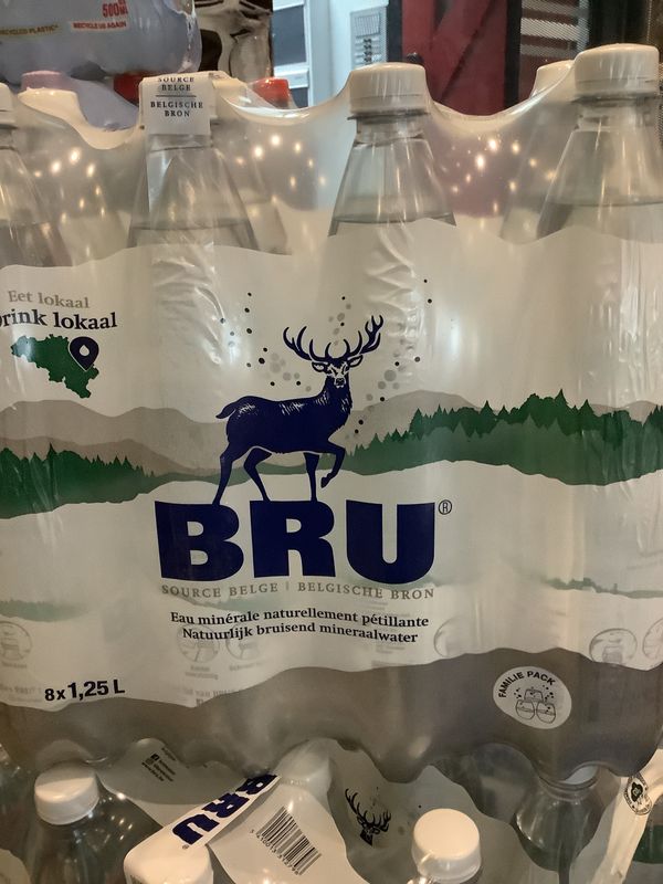 Bru bruiswater 8x1,25 liter