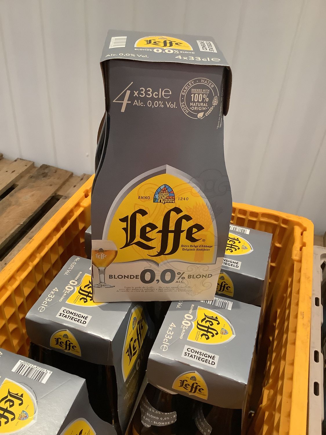 Leffe blond 0% 4x33cl