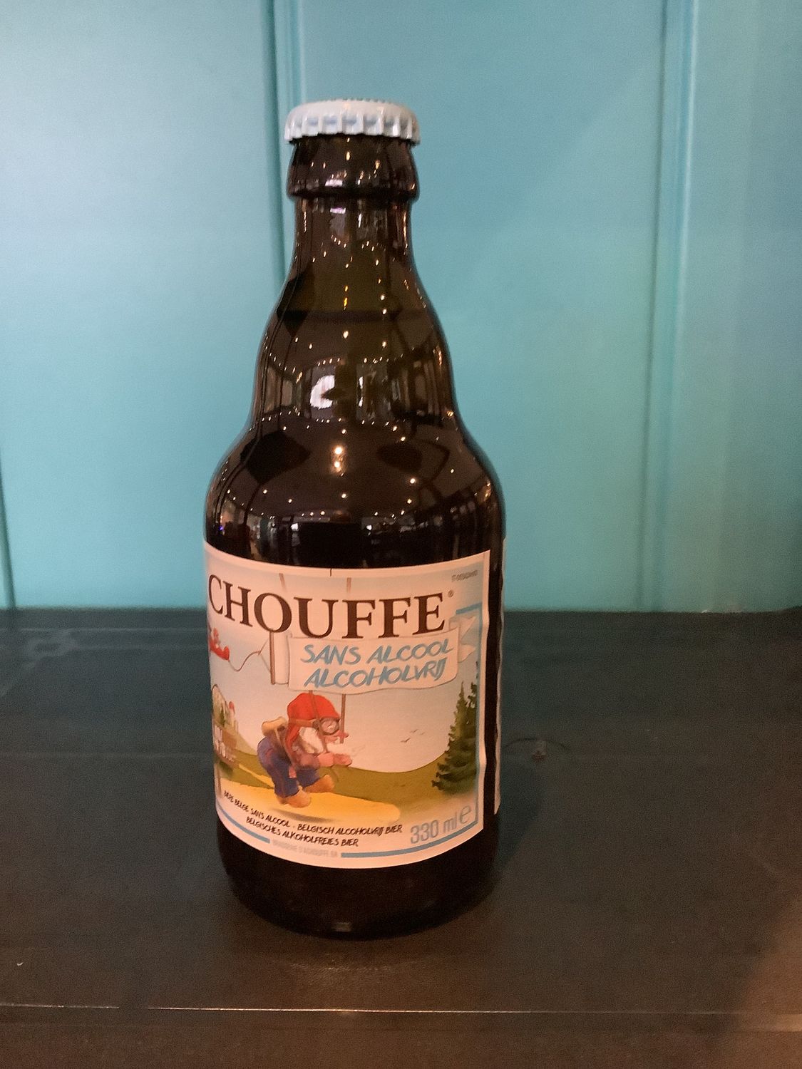 Chouffe bier blond alcoholvrij 33 cl