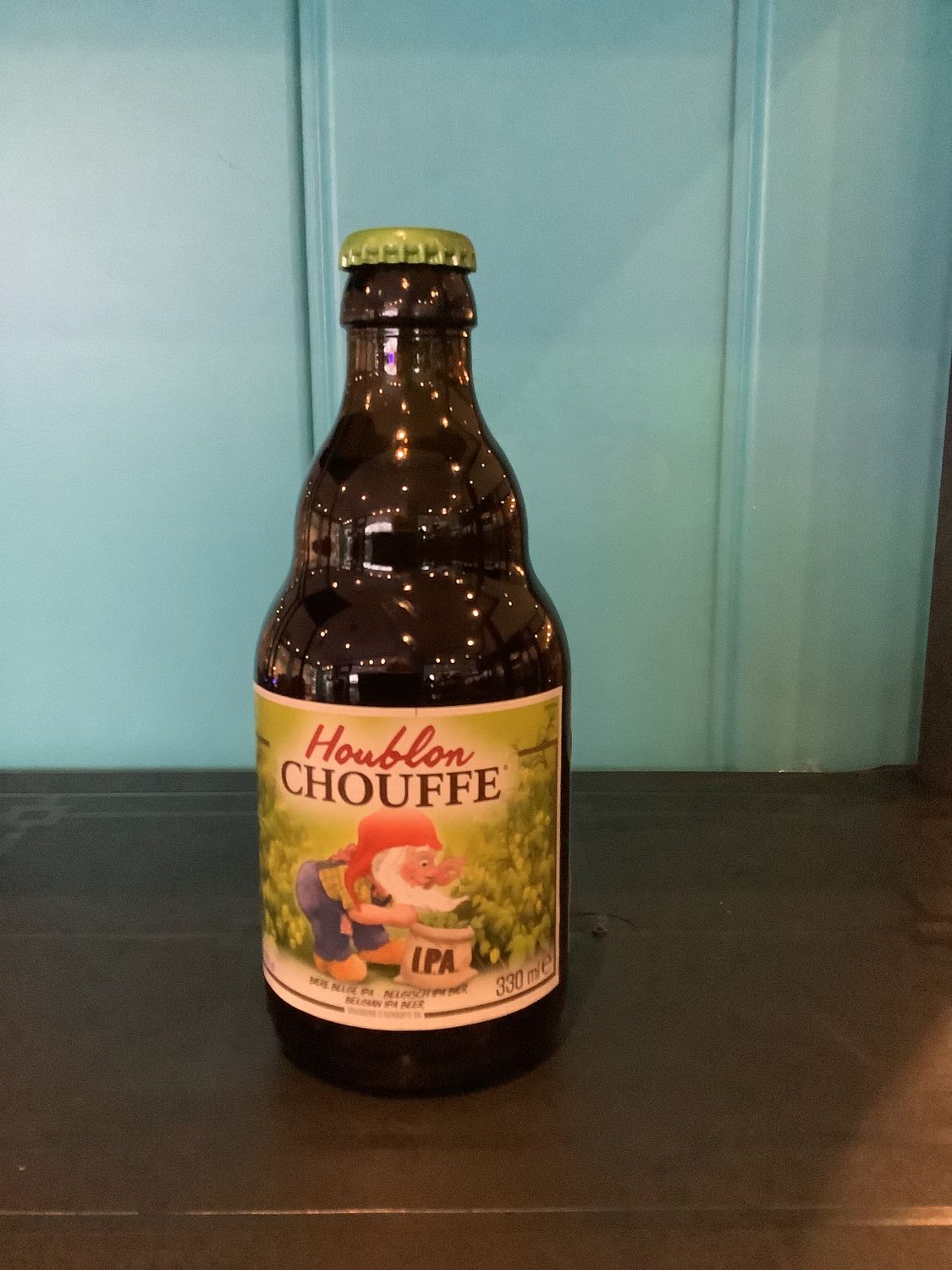 Chouffe bier blond houtblok 33 cl