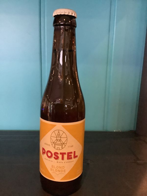 Postel abdijbier blond 33 cl