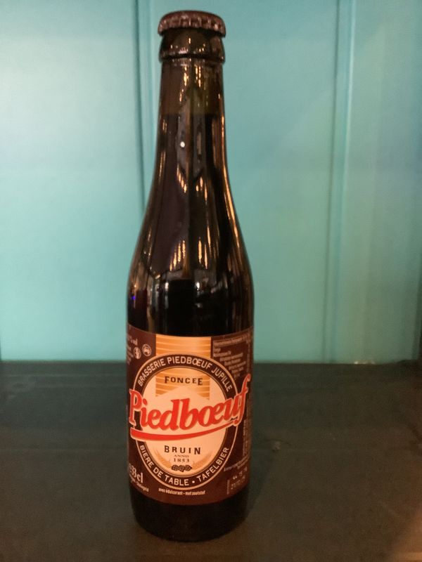 Piedboeuf Tafelbier bruin 33 cl