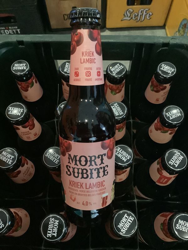 Mort subit kriek lambic 24x25 cl