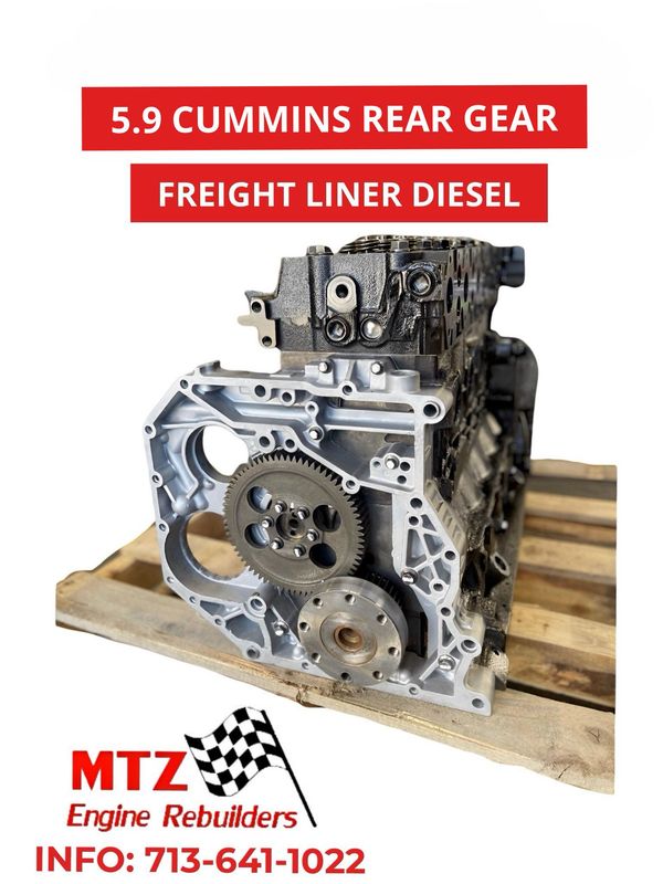 5.9 CUMMINS ISB FREIGHT LINER REMANUFACTURED DIESEL ENGINE LONG BLOCK